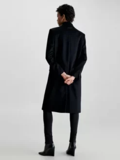 Calvin Klein Manteau à Double Boutonnage En Laine -Pas Cher Calvin Klein Magasin K20K205935 BEH alternate2