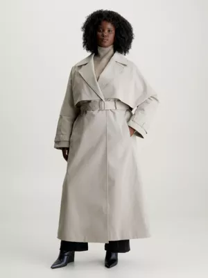 Calvin Klein Trench Oversize Contrecollé 4 Calvin Klein Trench Oversize Contrecollé – Image 2