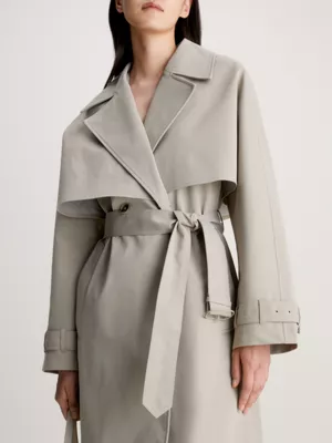 Calvin Klein Trench Oversize Contrecollé 6 Calvin Klein Trench Oversize Contrecollé – Image 4