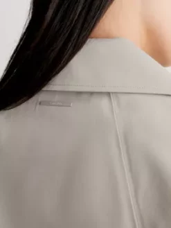 Calvin Klein Trench Oversize Contrecollé 12 Calvin Klein Trench Oversize Contrecollé -Pas Cher Calvin Klein Magasin K20K205939 AEK alternate4
