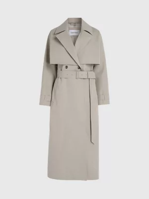 Calvin Klein Trench Oversize Contrecollé 8 Calvin Klein Trench Oversize Contrecollé – Image 6