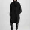 Calvin Klein Manteau Oversize En Laine Bouclée -Pas Cher Calvin Klein Magasin K20K205941 BEH main