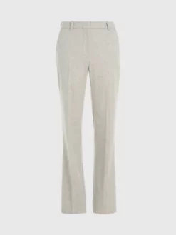 Calvin Klein Pantalon De Flanelle Slim En Laine -Pas Cher Calvin Klein Magasin K20K205962 P9V alternate5