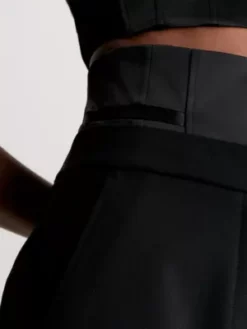 Calvin Klein Pantalon Corset En Sergé De Laine -Pas Cher Calvin Klein Magasin K20K205973 BEH alternate2