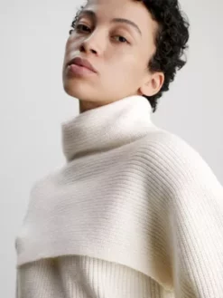 Calvin Klein Pull Relaxed Superposé En Laine 11 Calvin Klein Pull Relaxed Superposé En Laine -Pas Cher Calvin Klein Magasin K20K205986 YAT alternate3