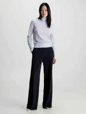 Calvin Klein Pull Slim à Col Roulé En Laine Mérinos 7 Calvin Klein Pull Slim à Col Roulé En Laine Mérinos – Image 5