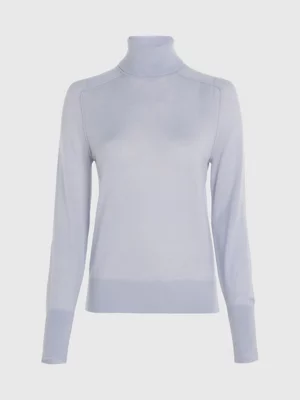 Calvin Klein Pull Slim à Col Roulé En Laine Mérinos 8 Calvin Klein Pull Slim à Col Roulé En Laine Mérinos – Image 6