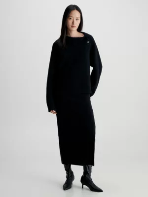 Calvin Klein Pull à Col Boutonné Relaxed 7 Calvin Klein Pull à Col Boutonné Relaxed – Image 5