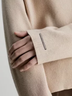 Calvin Klein Polo Relaxed à Col Roulé -Pas Cher Calvin Klein Magasin K20K206019 PBP alternate3