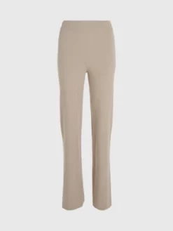 Calvin Klein Pantalon Ample Côtelé -Pas Cher Calvin Klein Magasin K20K206023 PBP alternate5