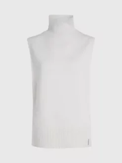 Calvin Klein Veste Sans Manches Relaxed Avec Ouverture Sur Le Côté -Pas Cher Calvin Klein Magasin K20K206024 YAT alternate5