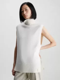 Calvin Klein Veste Sans Manches Relaxed Avec Ouverture Sur Le CÎté