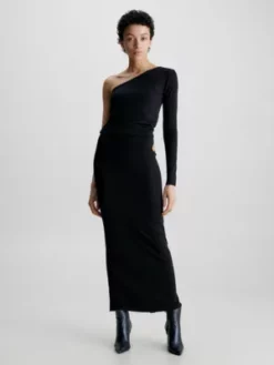 Calvin Klein Haut Slim Asymétrique -Pas Cher Calvin Klein Magasin K20K206063 BEH alternate4