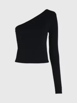 Calvin Klein Haut Slim Asymétrique -Pas Cher Calvin Klein Magasin K20K206063 BEH alternate5