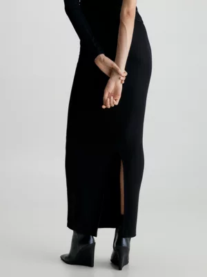 Calvin Klein Jupe Slim Ajourée 5 Calvin Klein Jupe Slim Ajourée – Image 3