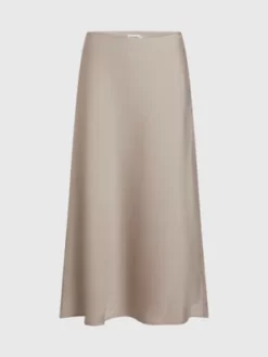 Calvin Klein Jupe Longueur Midi En Satin -Pas Cher Calvin Klein Magasin K20K206107 AEK alternate5