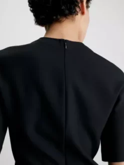 Calvin Klein Robe Relaxed évasée -Pas Cher Calvin Klein Magasin K20K206249 BEH alternate3