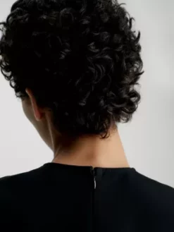 Calvin Klein Robe-chemise Relaxed Sans Manches 11 Calvin Klein Robe-chemise Relaxed Sans Manches -Pas Cher Calvin Klein Magasin K20K206261 BEH alternate3