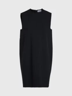 Calvin Klein Robe-chemise Relaxed Sans Manches 13 Calvin Klein Robe-chemise Relaxed Sans Manches -Pas Cher Calvin Klein Magasin K20K206261 BEH alternate5