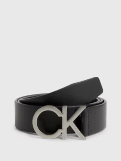 Calvin Klein Ceinture En Cuir Avec Logo