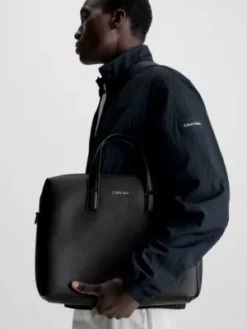 Calvin Klein Sac D'ordinateur En Similicuir -Pas Cher Calvin Klein Magasin K50K508694 BAX alternate2