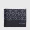 Calvin Klein Portefeuille 2 Volets Anti-RFID Avec Logo -Pas Cher Calvin Klein Magasin K50K509237 01H main