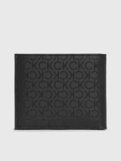 Calvin Klein Portefeuille 2 Volets Recyclé -Pas Cher Calvin Klein Magasin K50K510197 01I alternate2