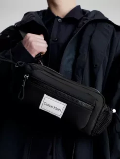 Calvin Klein Sac En Bandoulière Modulable En Nylon Recyclé -Pas Cher Calvin Klein Magasin K50K510237 BAX alternate2