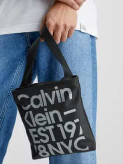 Calvin Klein Sac En Bandoulière Plat Recyclé -Pas Cher Calvin Klein Magasin K50K510378 0GJ alternate2