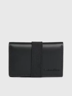 Calvin Klein Porte-cartes En Cuir Zippé Anti-RFID