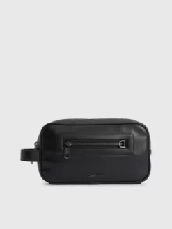 Calvin Klein Trousse De Toilette En Similicuir