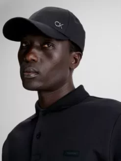 Calvin Klein Casquette En Coton Avec Logo Monogramme -Pas Cher Calvin Klein Magasin K50K510968 BAX alternate2