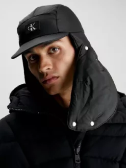 Calvin Klein Casquette Trappeur Matelassée En Nylon -Pas Cher Calvin Klein Magasin K50K511164 BDS alternate2