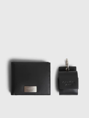 Calvin Klein Coffret Cadeau Portefeuille En Cuir Et étui Pour AidPods 3 Calvin Klein Coffret Cadeau Portefeuille En Cuir Et étui Pour AidPods