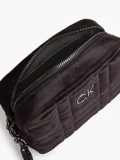 Calvin Klein Sac En Bandoulière En Velours Recyclé -Pas Cher Calvin Klein Magasin K60K610203 BAX alternate2