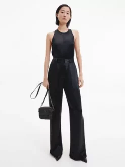 Calvin Klein Sac En Bandoulière En Velours Recyclé -Pas Cher Calvin Klein Magasin K60K610203 BAX alternate4