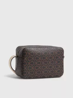 Calvin Klein Sac En Bandoulière En Matière Recyclée Avec Logo -Pas Cher Calvin Klein Magasin K60K610294 0HD alternate3