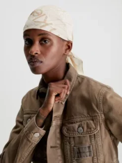 Calvin Klein Bandana En Coton Bio -Pas Cher Calvin Klein Magasin K60K610604 PF2 alternate2