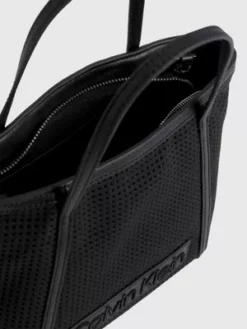 Calvin Klein Petit Sac Tote Perforé -Pas Cher Calvin Klein Magasin K60K610674 BAX alternate4