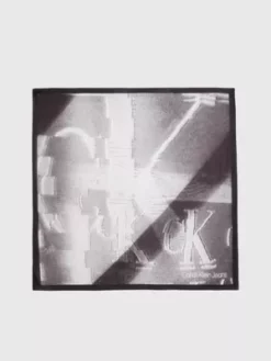 Calvin Klein Écharpe Châle En Coton Bio