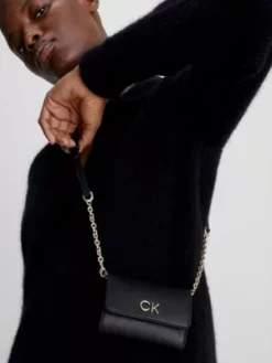 Calvin Klein Sac Avec étui Portefeuille à Trois Volets En Matière Recyclée -Pas Cher Calvin Klein Magasin K60K611010 BAX alternate2