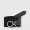 Calvin Klein Ceinture De Taille En Cuir Avec Logo -Pas Cher Calvin Klein Magasin K60K611104 BAX main