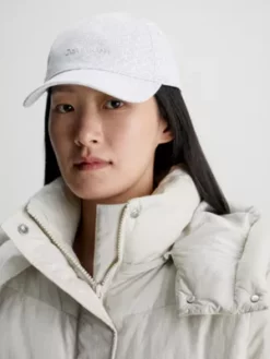 Calvin Klein Casquette En Sergé De Coton Avec Logo -Pas Cher Calvin Klein Magasin K60K611152 CFX alternate2