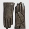Calvin Klein Gants En Cuir Gaufré -Pas Cher Calvin Klein Magasin K60K611165 BAX main