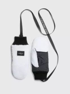 Calvin Klein Mitaines En Sherpa Doux
