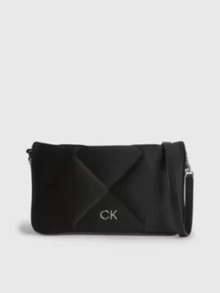 Calvin Klein Sac Bandoulière Matelassé En Satin