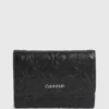 Calvin Klein Portefeuille 3 Volets Avec Logo -Pas Cher Calvin Klein Magasin K60K611325 BAX main