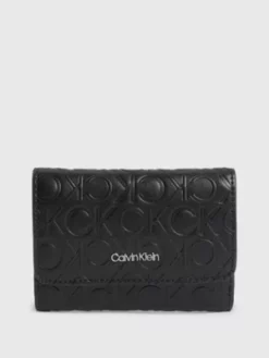 Calvin Klein Portefeuille 3 Volets Avec Logo