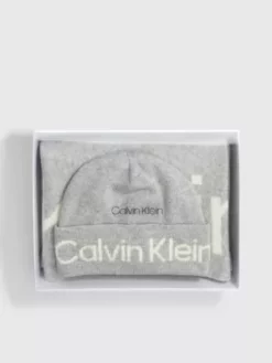 Calvin Klein Coffret Cadeau écharpe Et Bonnet 9 Calvin Klein Coffret Cadeau écharpe Et Bonnet -Pas Cher Calvin Klein Magasin K60K611332 P4A alternate1