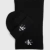 Calvin Klein Coffret Cadeau écharpe Et Bonnet En Coton -Pas Cher Calvin Klein Magasin K60K611418 BDS main